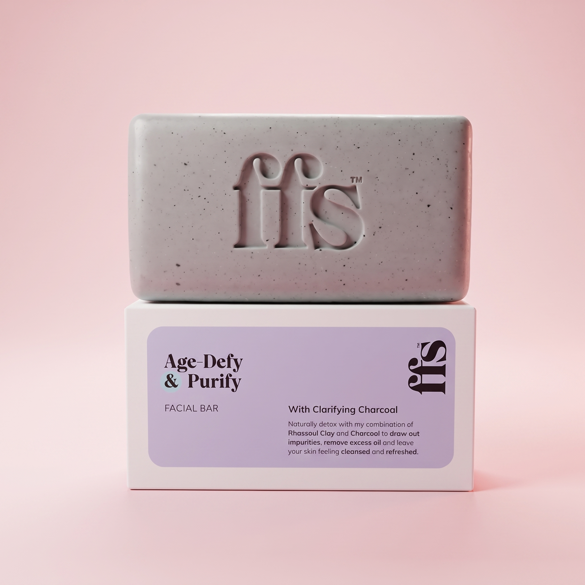 Age-Defy & Purify: Facial Bar with Clarifying Charcoal