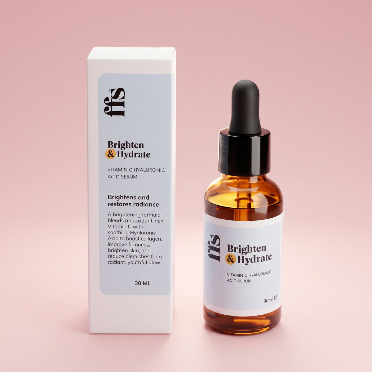 Brighten & Hydrate - Vitamin C Hyaluronic Acid Serum