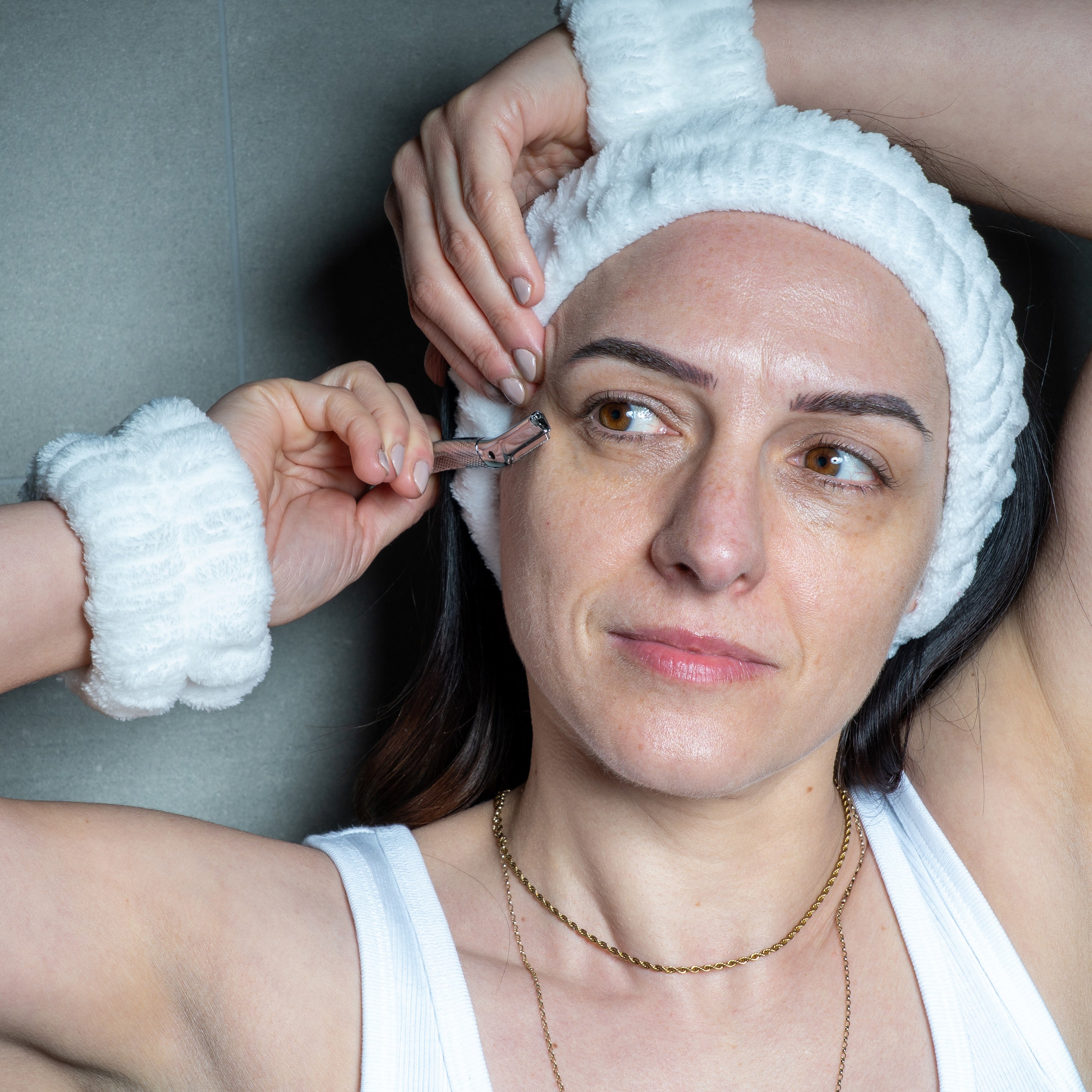 Metal Dermaplaning Facial Hair Removal & Exfoliation Kit