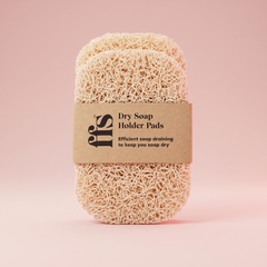 Dry Soap Holder Pads - Beige / Beige / 2 Pack