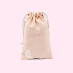 Drawstring Travel Pouch - Pink