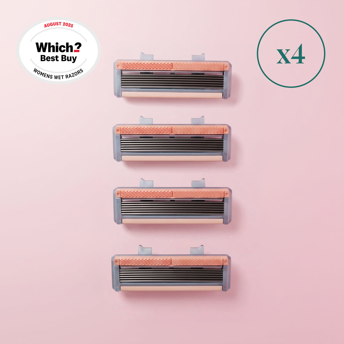 4 Premium SmoothGlide Blades